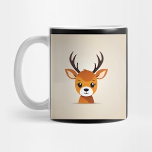 Minimalistic Deer Mug